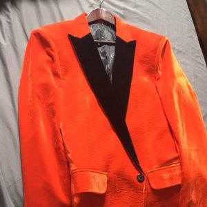 MAKE AN OFFER Kingsman Crushed Velvet jacket.